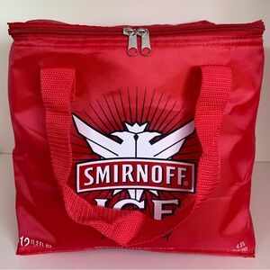 Vintage Smirnoff cooler box bag